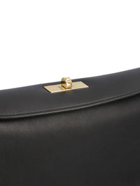 CELINE Celine Women Turnlock Leather Shoulder Bag