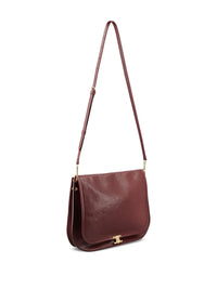 CELINE Celine Women Triomphe Leather Shoulder Bag