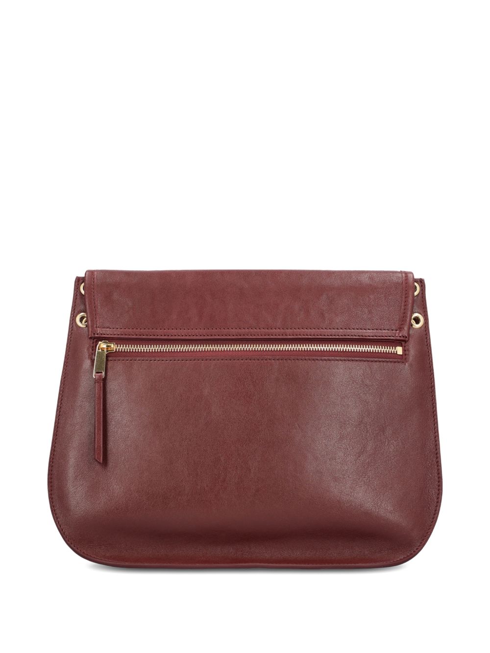 CELINE Celine Women Triomphe Leather Shoulder Bag