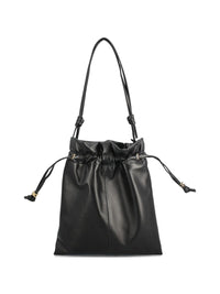 CELINE Celine Women Crystal Pouch Small Leather Bucket Bag