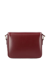 CELINE Celine Women Triomphe Teen Leather Shoulder Bag