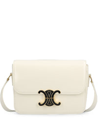 CELINE Celine Women Triomphe Teen Leather Shoulder Bag