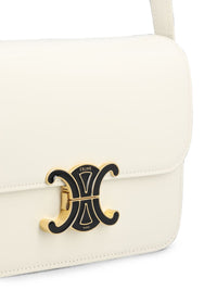 CELINE Celine Women Triomphe Teen Leather Shoulder Bag