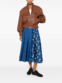 Celine Women Silk Long Skirt