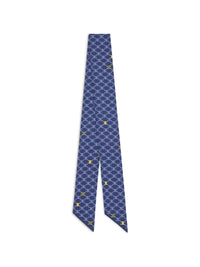 Celine Women Printed Silk Lavalliere