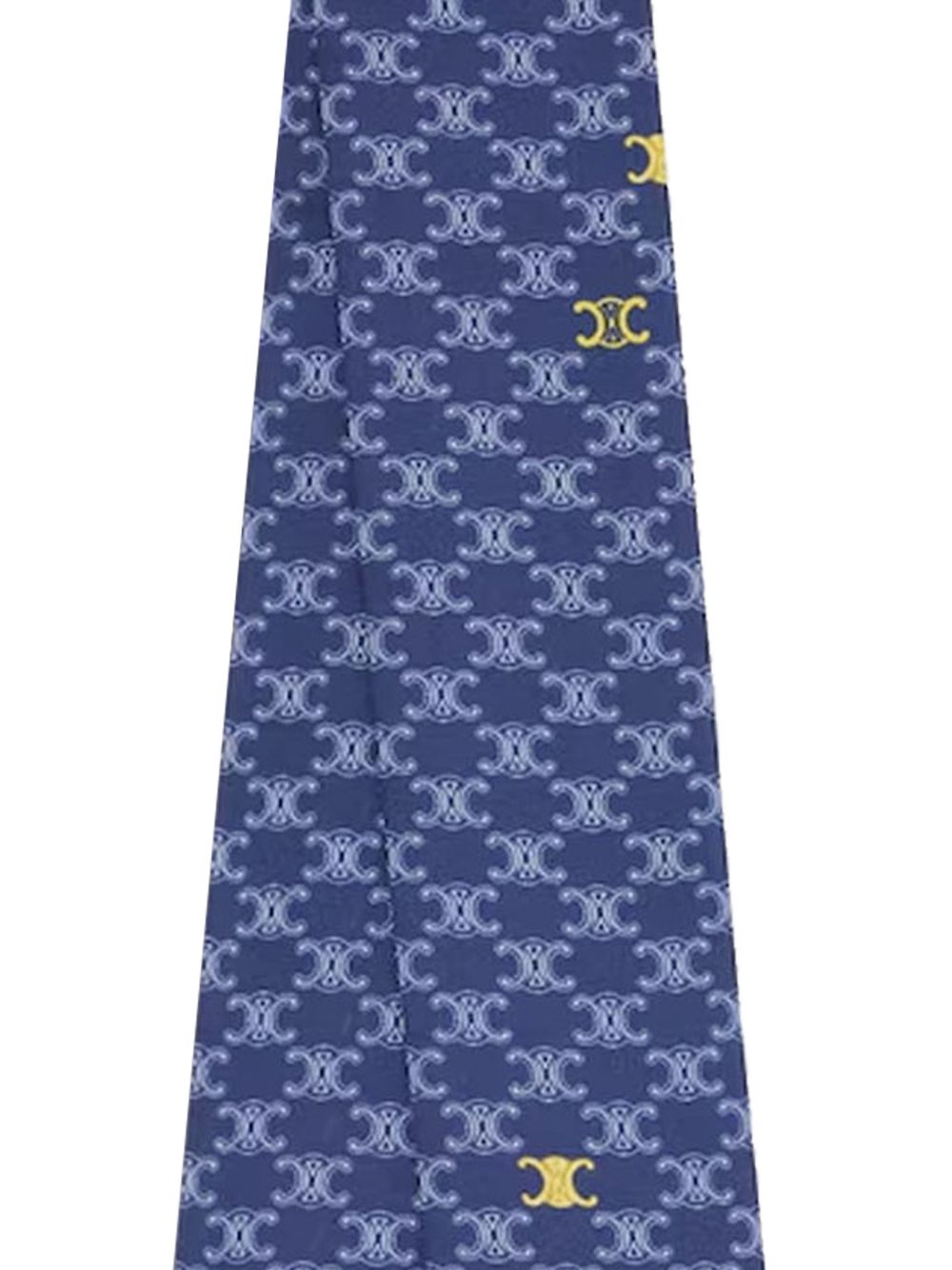Celine Women Printed Silk Lavalliere