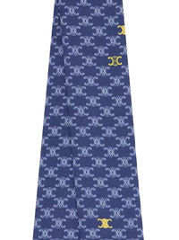 Celine Women Printed Silk Lavalliere