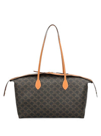 CELINE Celine Women Triomphe Canvas Large Duffle Bag