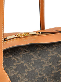 CELINE Celine Women Triomphe Canvas Large Duffle Bag