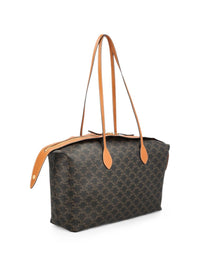 CELINE Celine Women Triomphe Canvas Large Duffle Bag