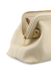 CELINE Celine Women Doctor Pouch Small Leather Clutch