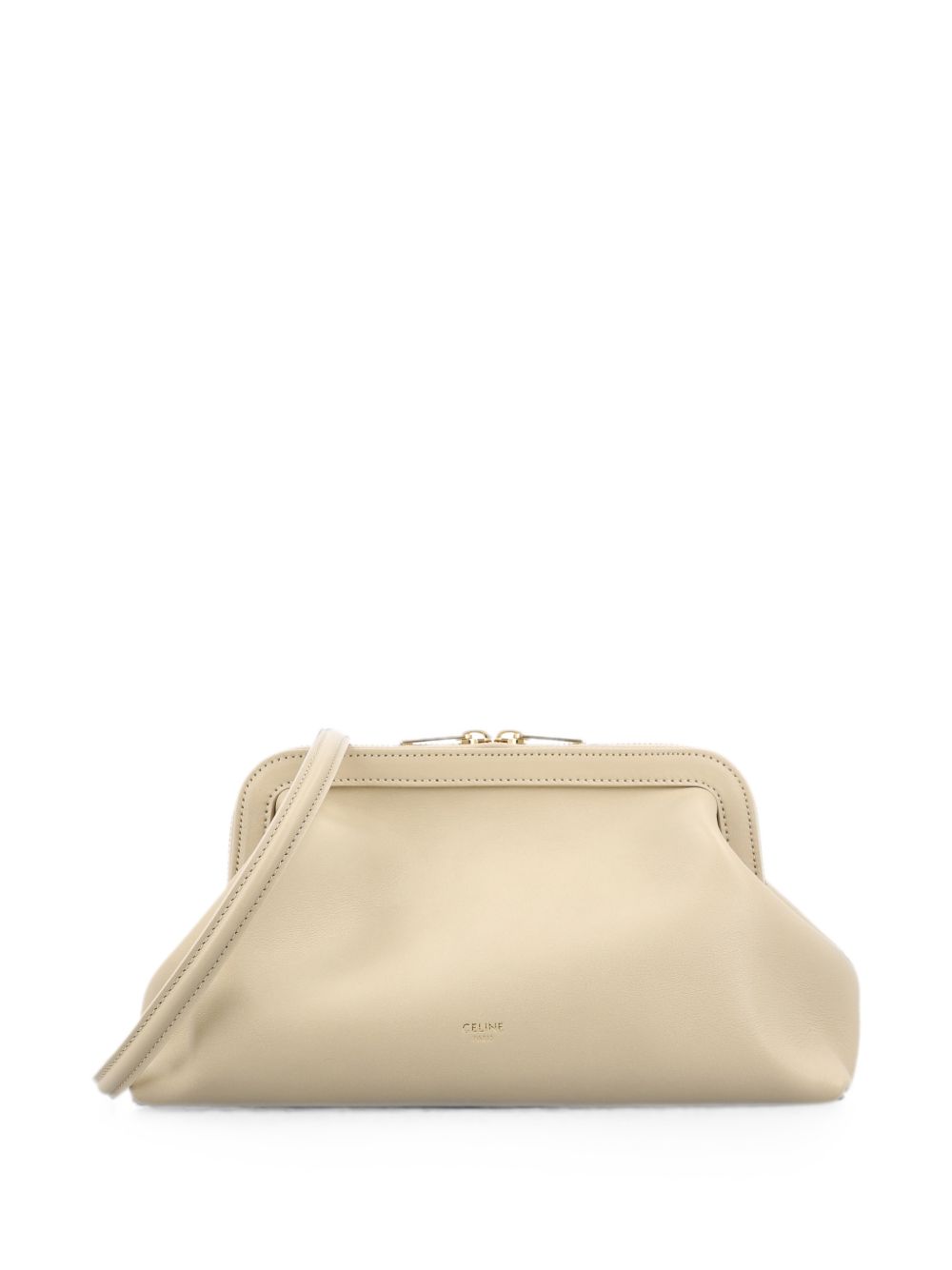 CELINE Celine Women Doctor Pouch Small Leather Clutch