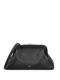 CELINE Celine Women Doctor Pouch Small Leather Clutch