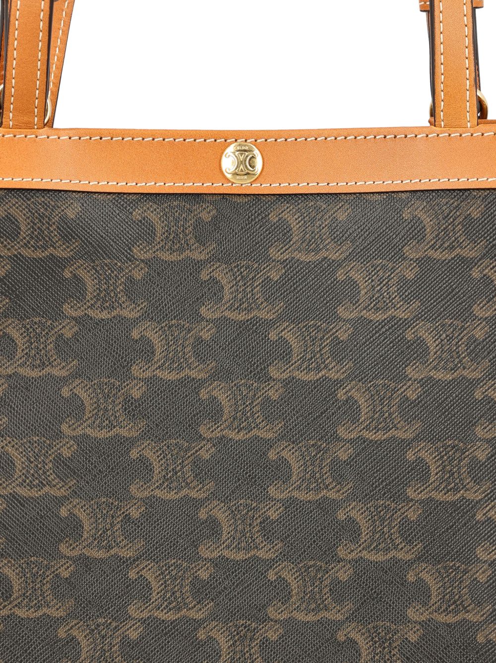 CELINE Celine Women Square Triomphe Canvas Small Tote