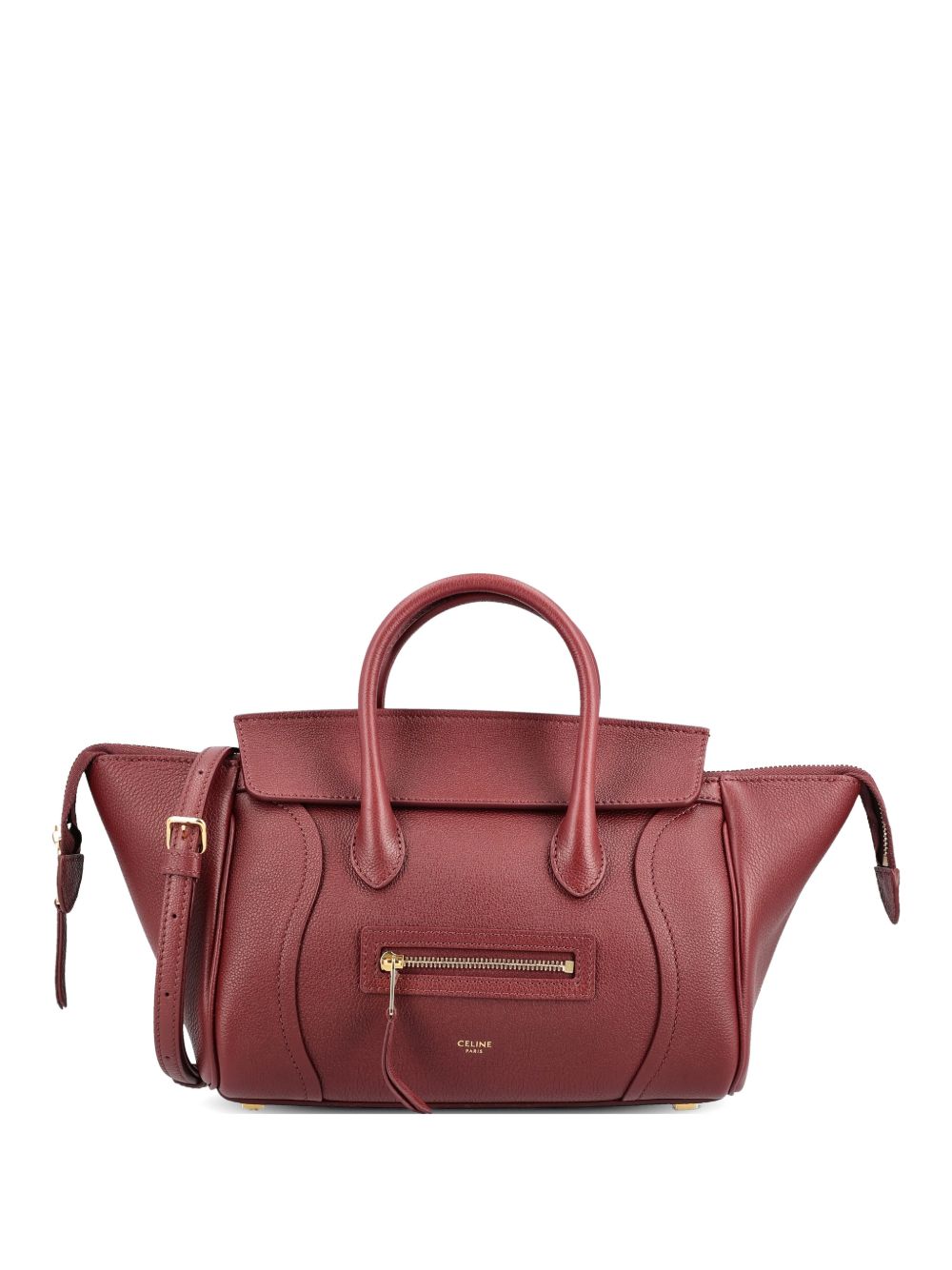 CELINE Celine Women Luggage Medium Leather Tote