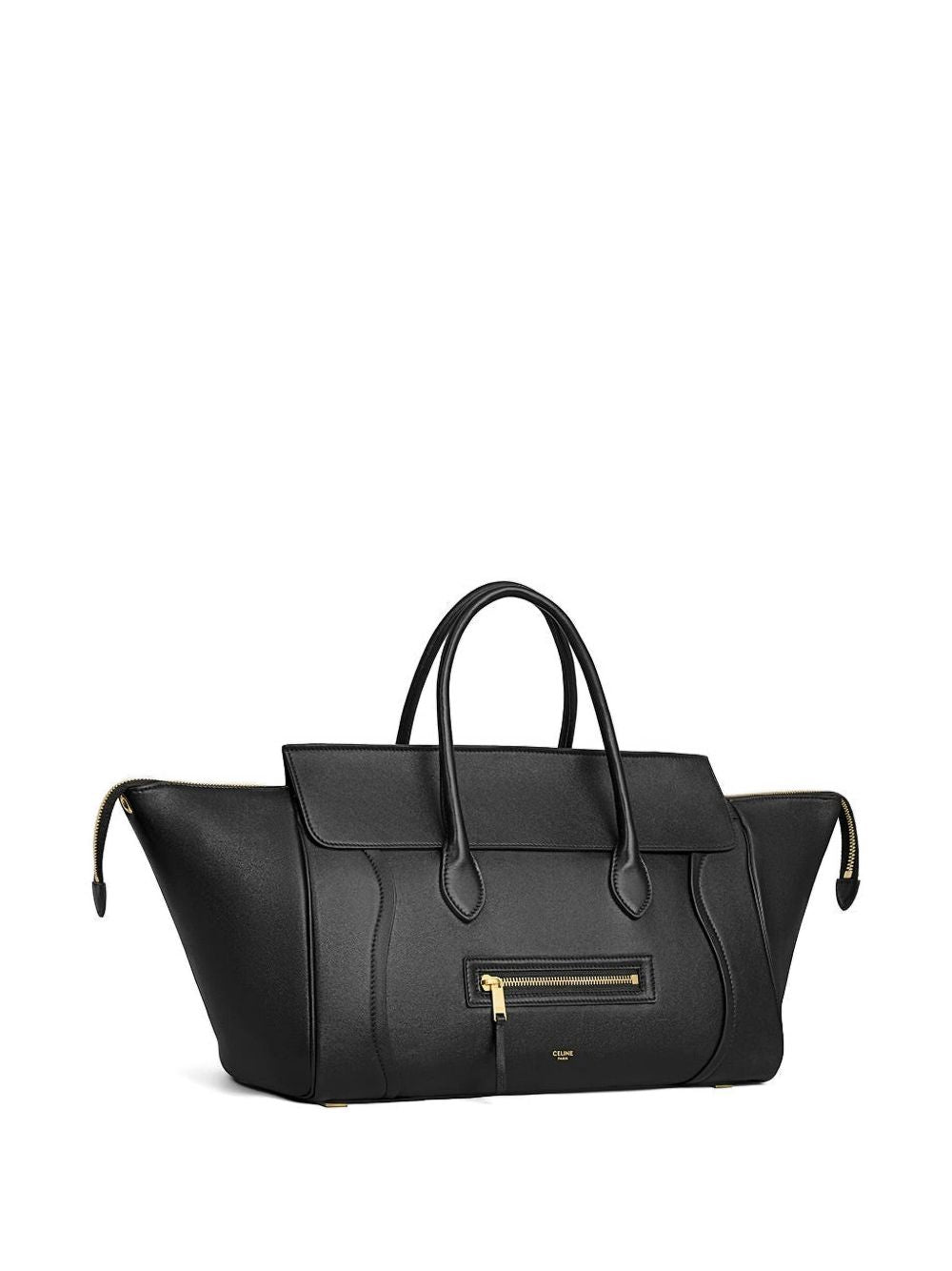 CELINE Celine Women Luggage Medium Leather Tote