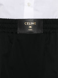CELINE Celine Women Logo Wool Shorts