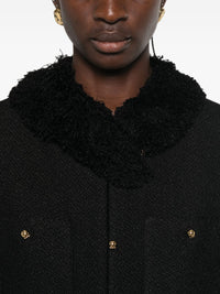 Celine Women Fringed Wool Blend Jacket