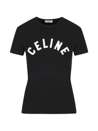 CELINE Celine Women Logo Cotton T-Shirt