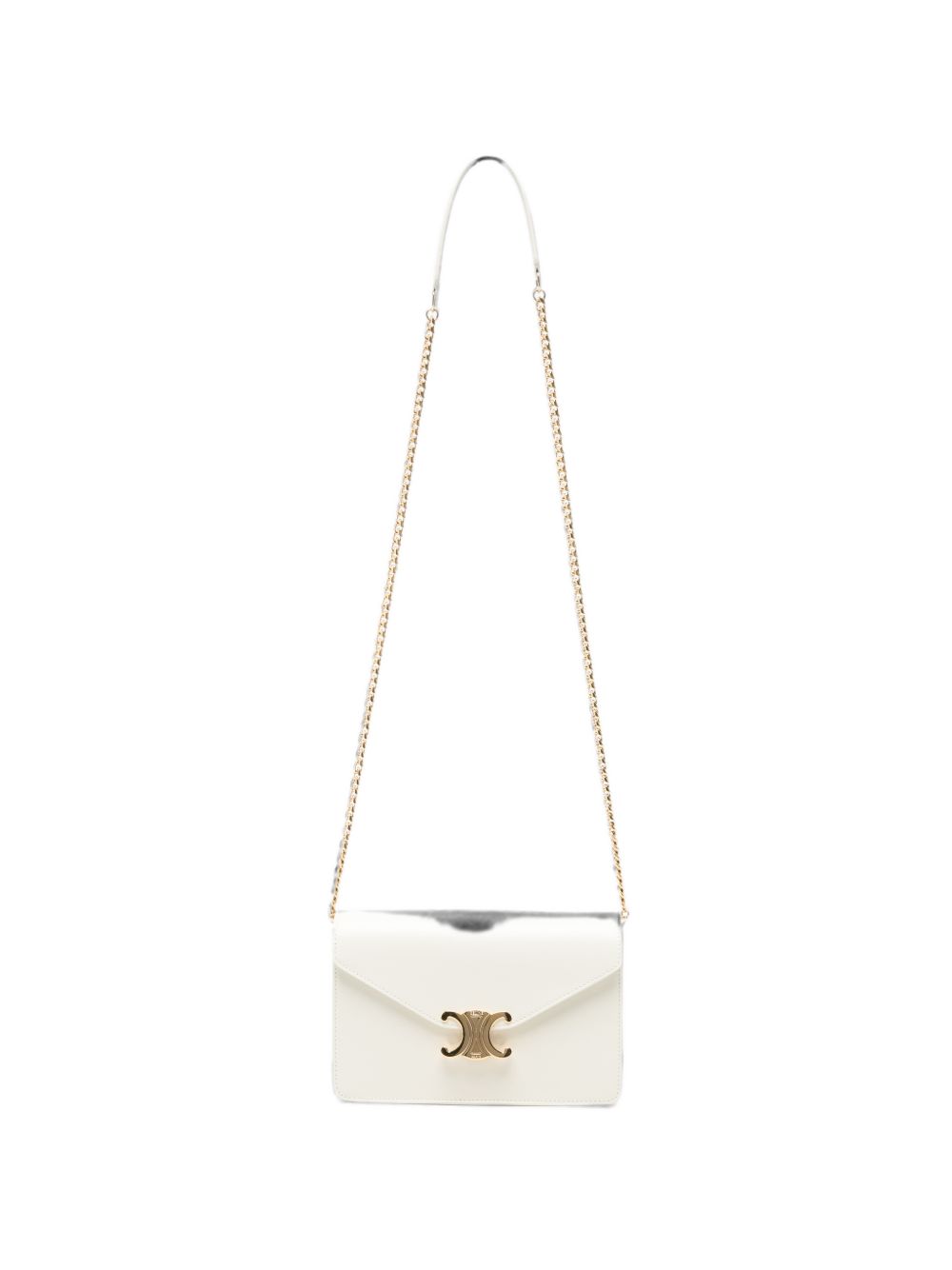 CELINE Celine Women Margo Leather Wallet On Chain