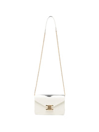 CELINE Celine Women Margo Leather Wallet On Chain