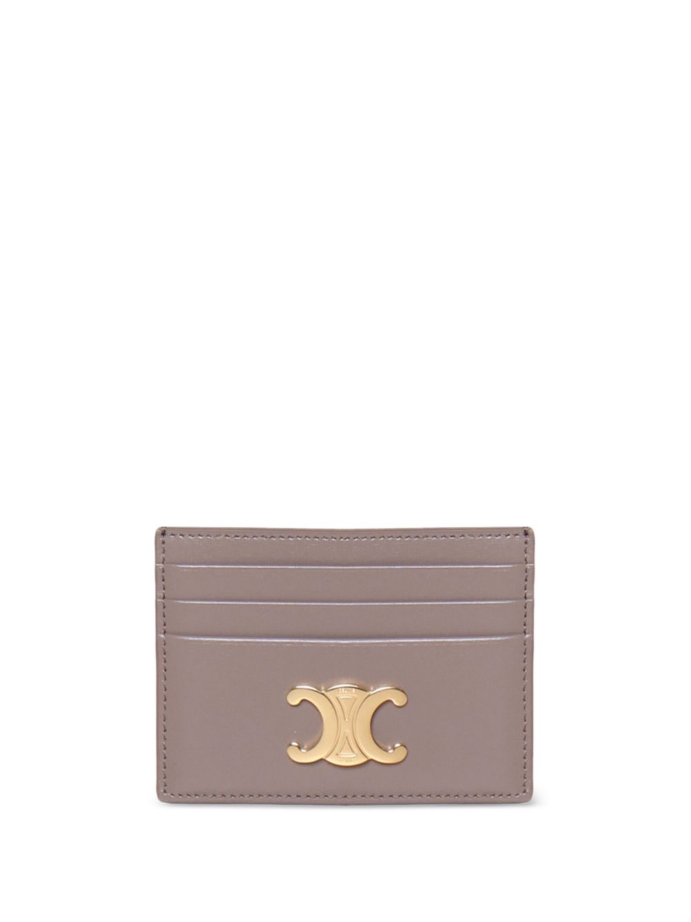 Celine Women Triomphe Leather Card Case
