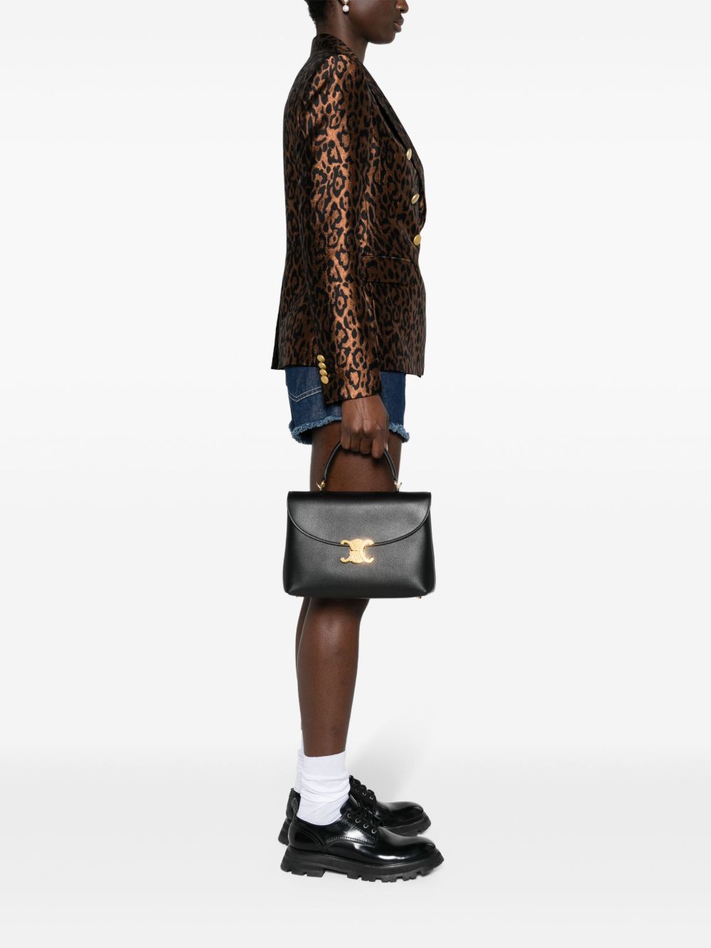 CELINE Celine Women Nino Medium Leather Handbag