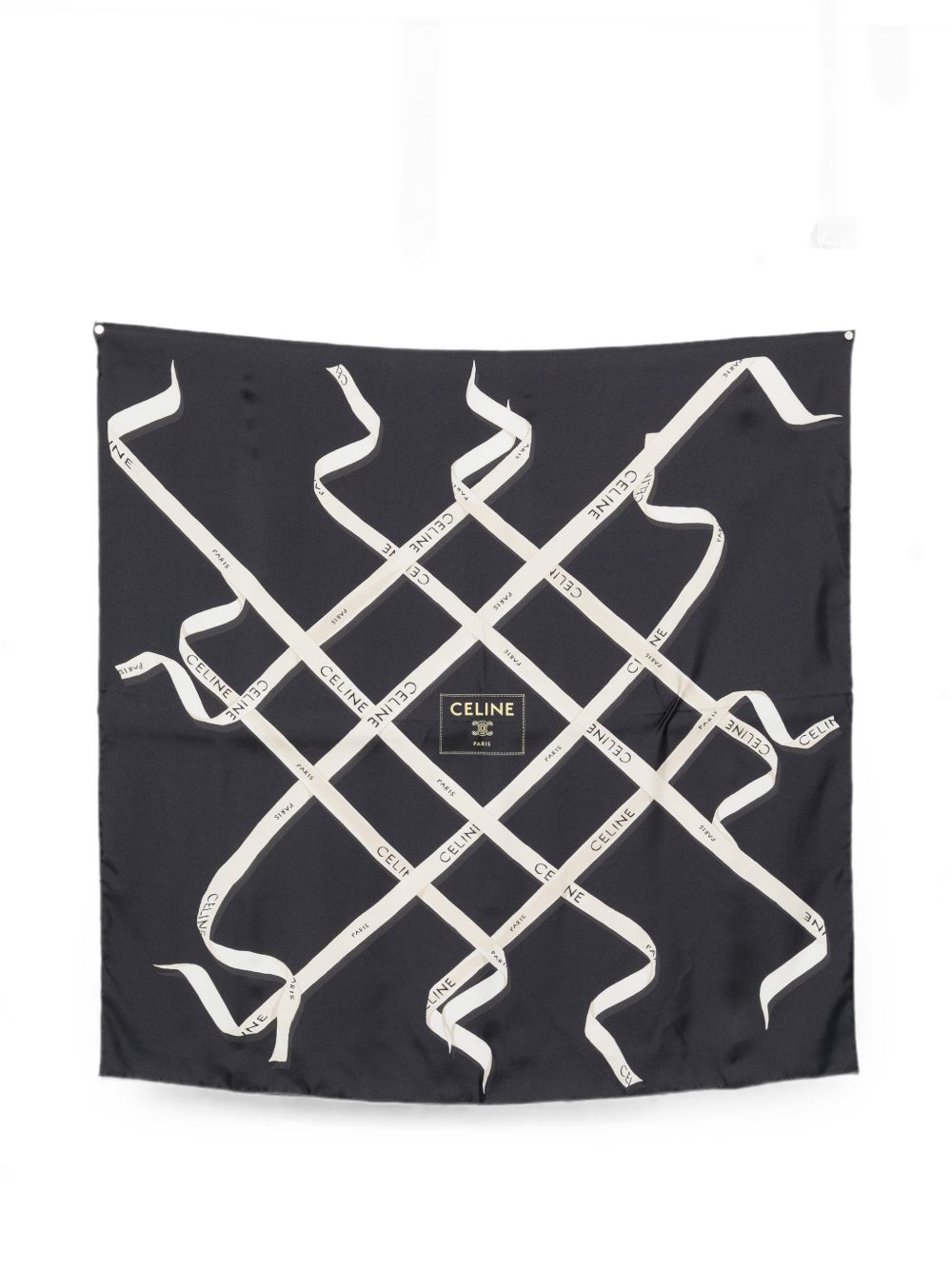 Celine Women Printed Silk Foulard