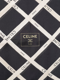 Celine Women Printed Silk Foulard