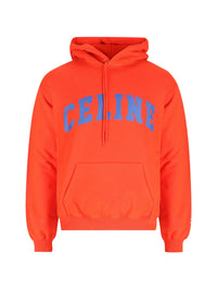 Celine Men Logo Cotton Hoodie