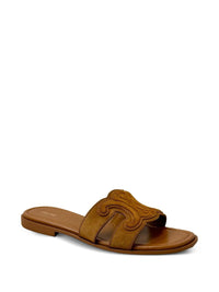 CELINE Celine Women Marina Suede Leather Sandals