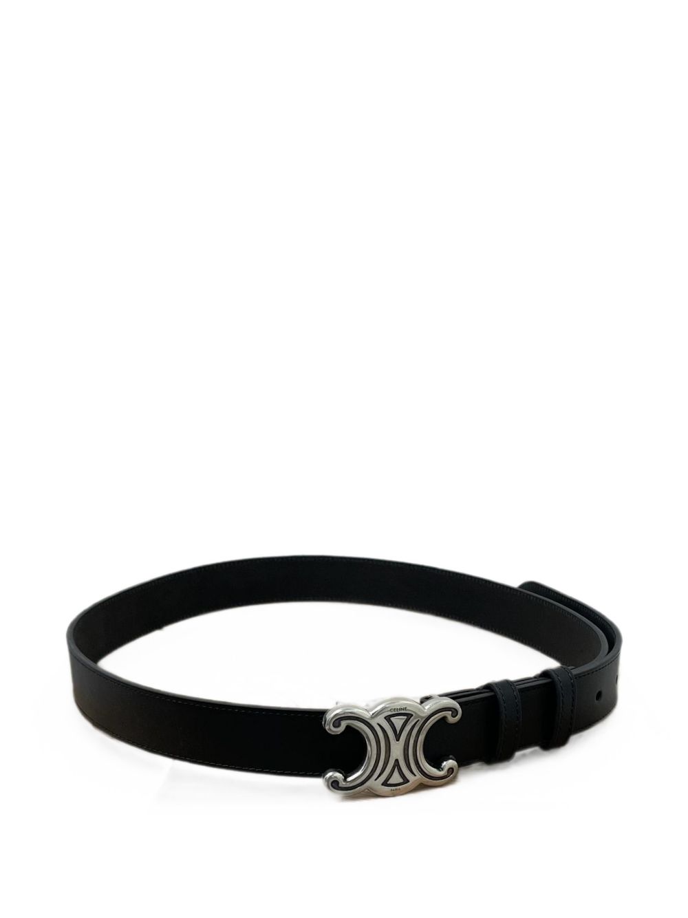 Celine Men Triomphe Leather Belt