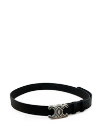 Celine Men Triomphe Leather Belt