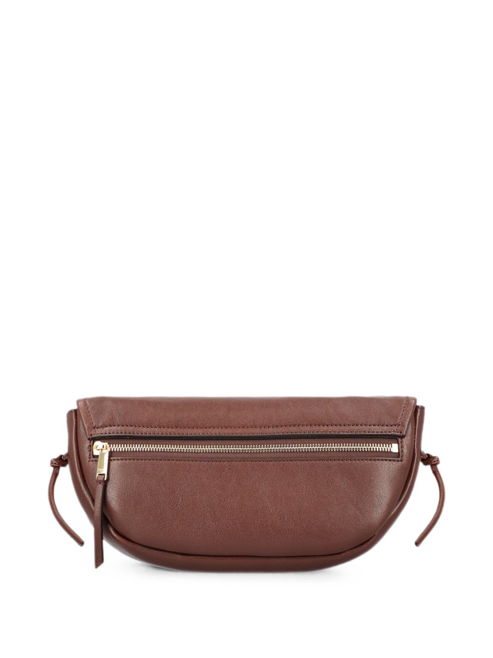 CELINE Celine Women Triomphe Halfmoon Small Leather Shoulder Bag