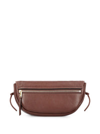 CELINE Celine Women Triomphe Halfmoon Small Leather Shoulder Bag
