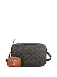 CELINE Celine Men Triomphe Canvas Crossbody Bag