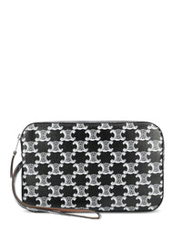 Celine Men Triomphe Canvas Pouch