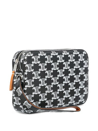 Celine Men Triomphe Canvas Pouch