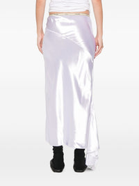 Celine Women Satin Long Skirt