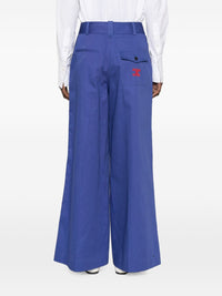 CELINE Celine Women Cotton Wide-Leg Trousers