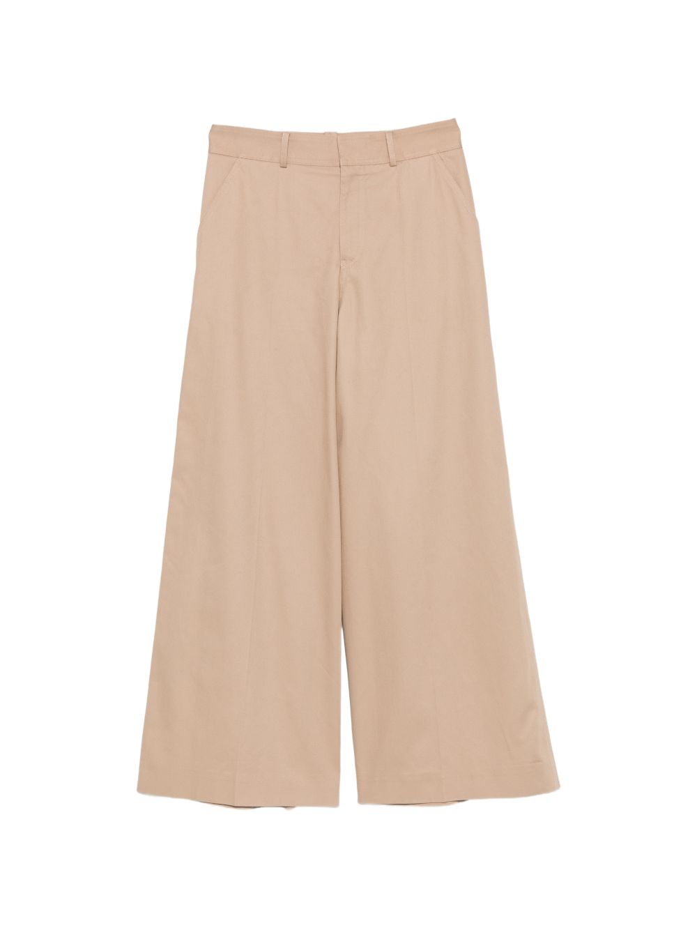Celine Women Cotton Wide-Leg Trousers
