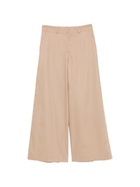 Celine Women Cotton Wide-Leg Trousers
