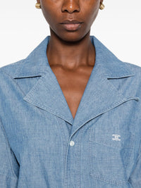 CELINE Celine Women Denim Cotton Dress