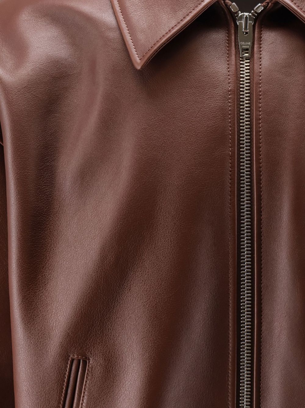 Celine Men Leather Jacket