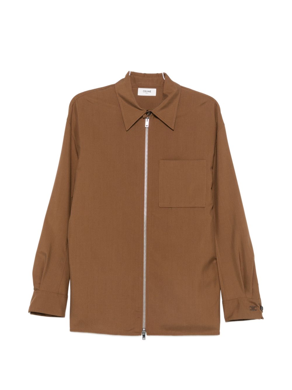 Celine Women Canvas Overshirt