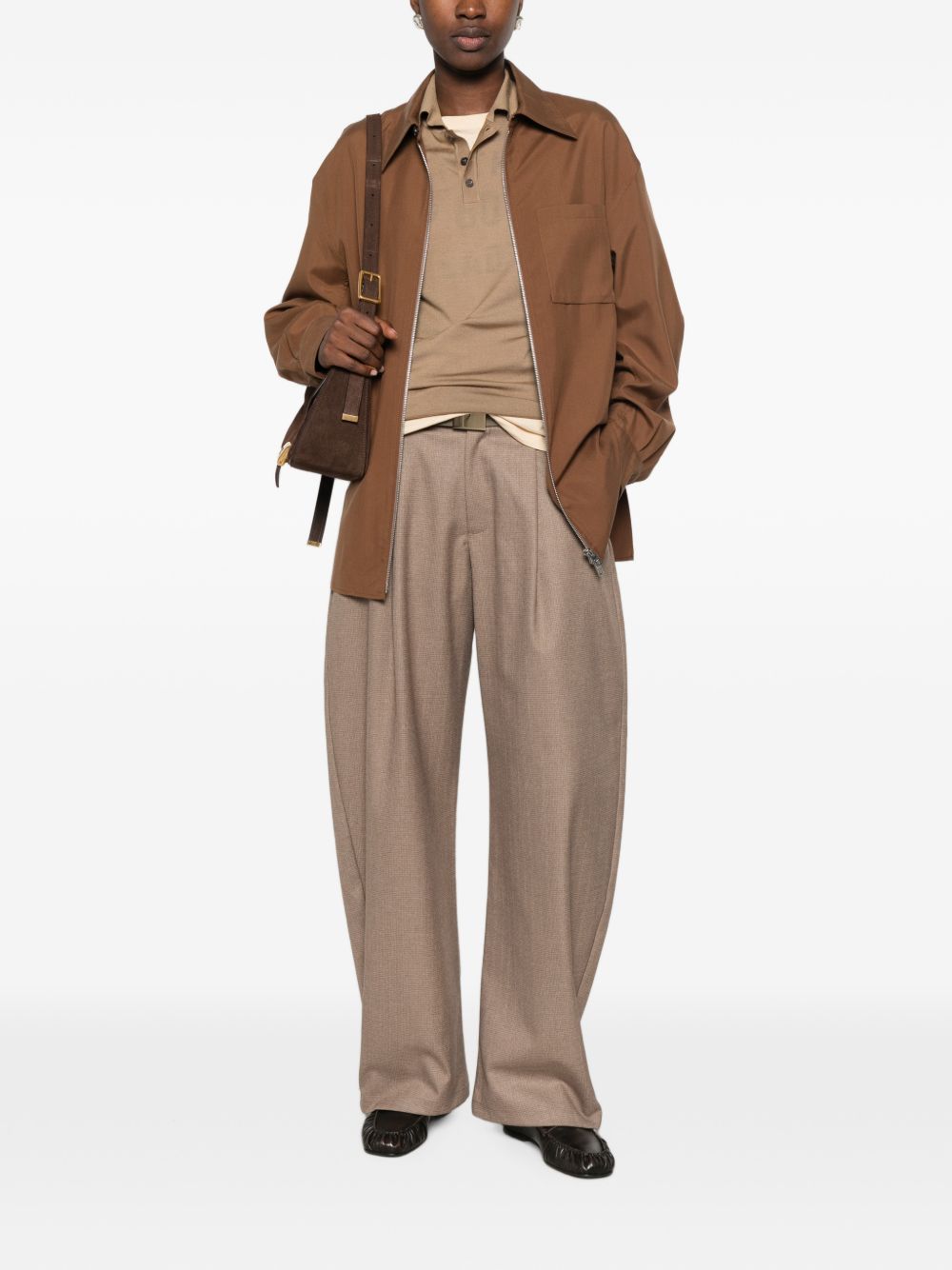 Celine Women Canvas Overshirt