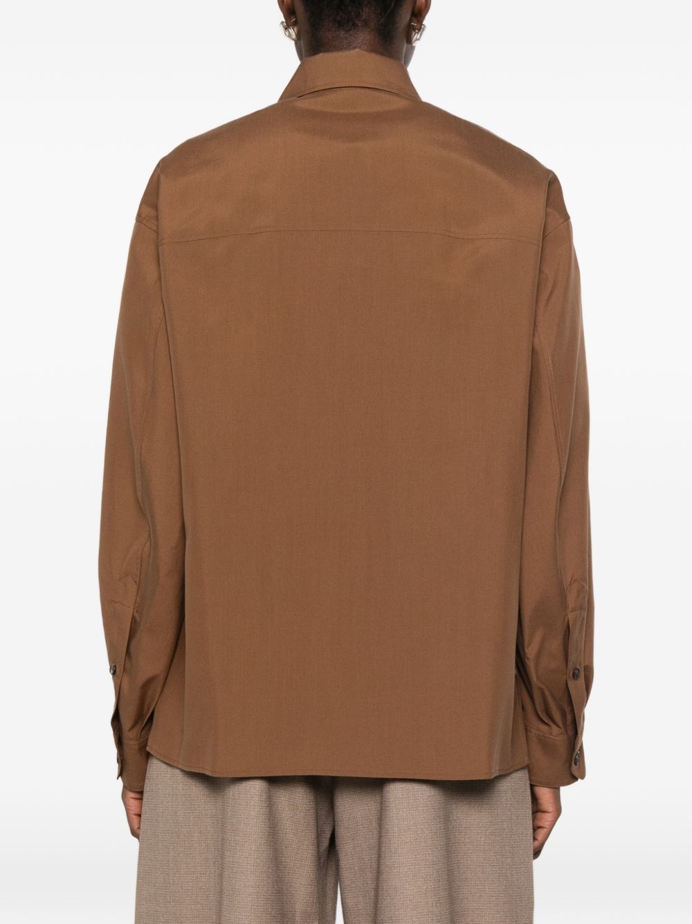 Celine Women Canvas Overshirt
