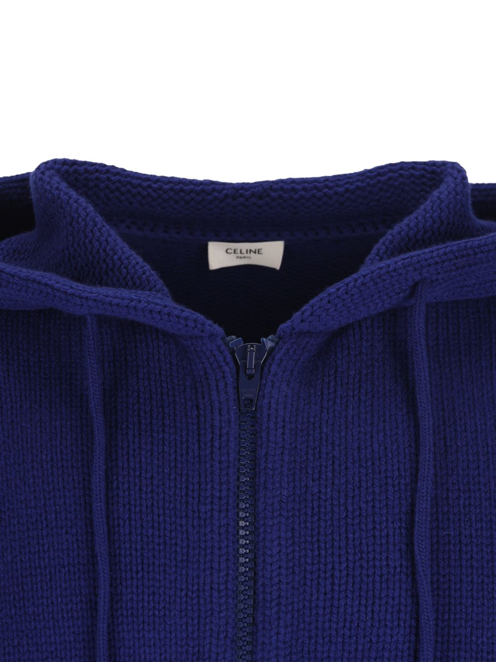 Celine Men Logo Wool Hoodie