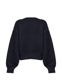 Celine Women Triomphe Cotton Sweater