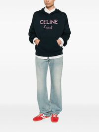 Celine Men Logo Cotton Hoodie